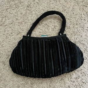Vintage La Regale Small Black Clutch